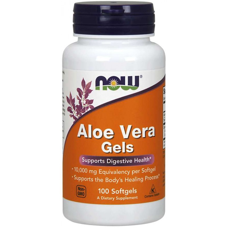 Aloe Vera Gels - Aloes koncentrat z Liści Aloesu 200:1 (100 kaps.)