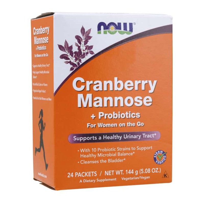 Cranberry Mannose + Probiotics (24 x 6 g)