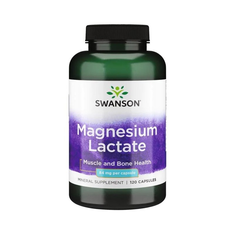 Magnesium Lactate 84 mg (120 kaps.)