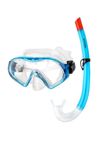 Zestaw do nurkowania: maska + fajka spokey risko