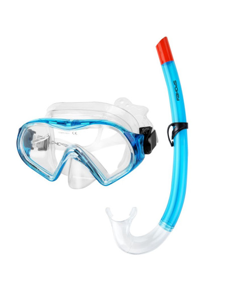 Zestaw do nurkowania: maska + fajka spokey risko