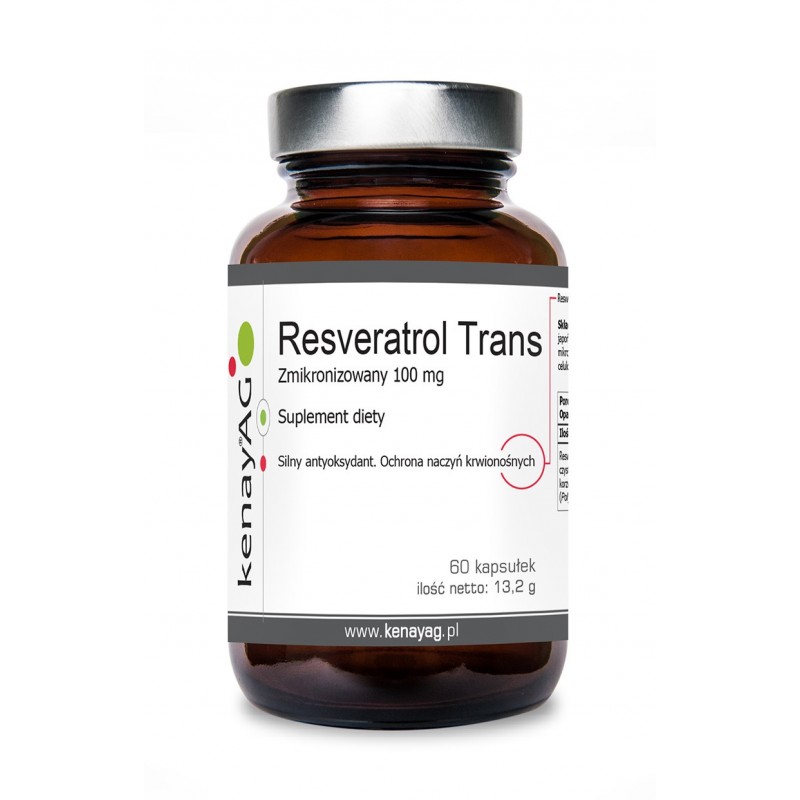 Zmikronizowany Resveratrol 100 mg (60 kaps.)