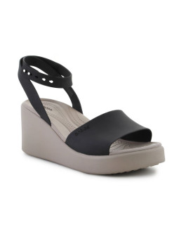 Sandały crocs brooklyn ankle strap wedge w 2