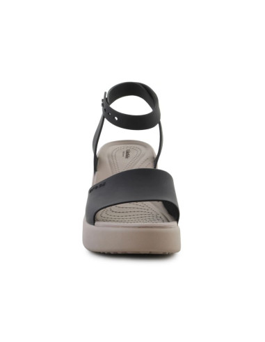 Sandały crocs brooklyn ankle strap wedge w