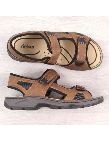 Sandały na rzepy rieker m 26156