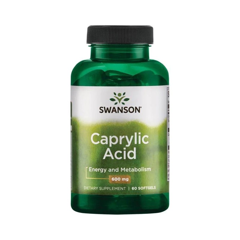 Caprylic Acid 600 mg (60 kaps.)