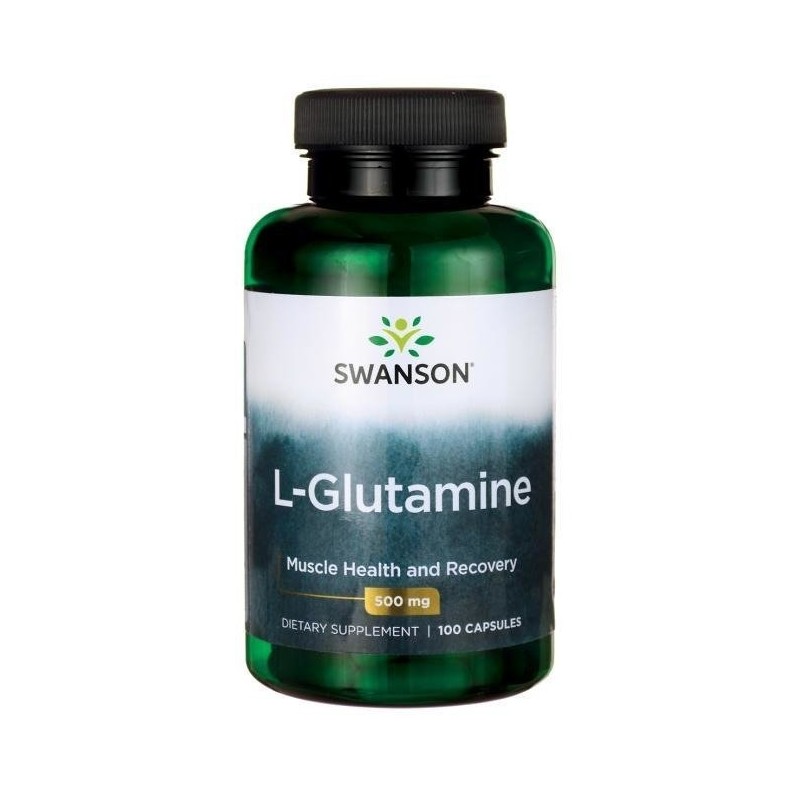 L-glutamina 500 mg (100 kaps.)