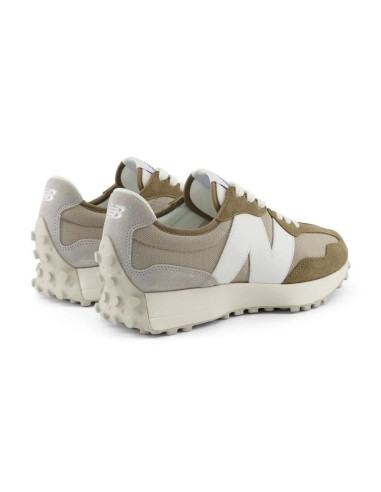 Sneakersy damskie/męskie new balance 327 buty sportowe zamszowe brązowe (u327ch)