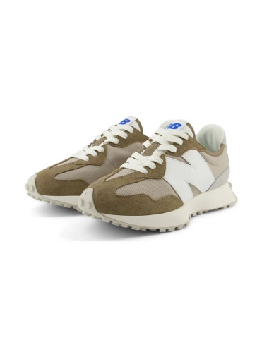 Sneakersy damskie/męskie new balance 327 buty sportowe zamszowe brązowe (u327ch)
