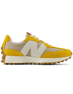 Sneakersy damskie/męskie new balance nb 327 żółte (u327sb)