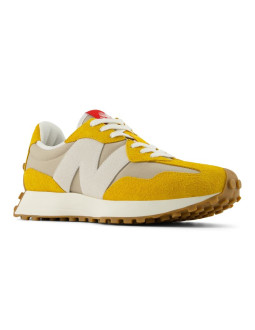 Sneakersy damskie/męskie new balance nb 327 żółte (u327sb) 2
