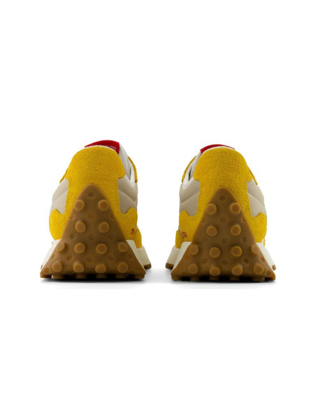 Sneakersy damskie/męskie new balance nb 327 żółte (u327sb)