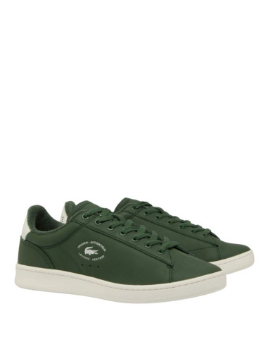 Tenisówki męskie lacoste carnaby set buty sportowe sneakersy trampki zielone (748sma00121x3)