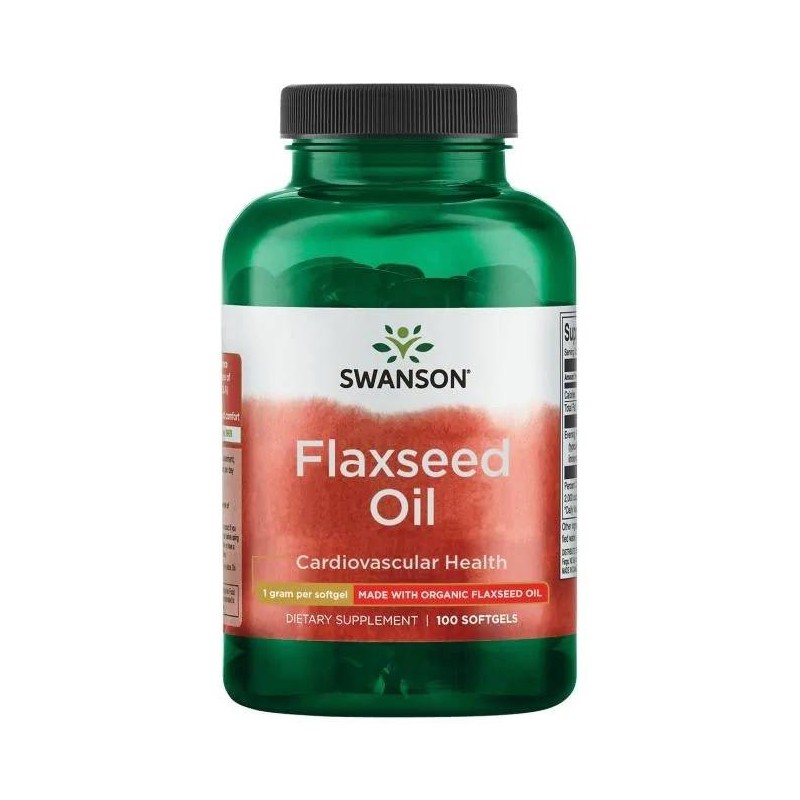 Flaxseed Oil 1000 mg (100 kaps.)