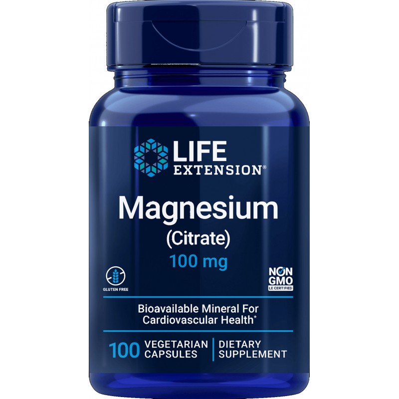 Magnesium Citrate - Magnez 100 mg (100 kaps.)