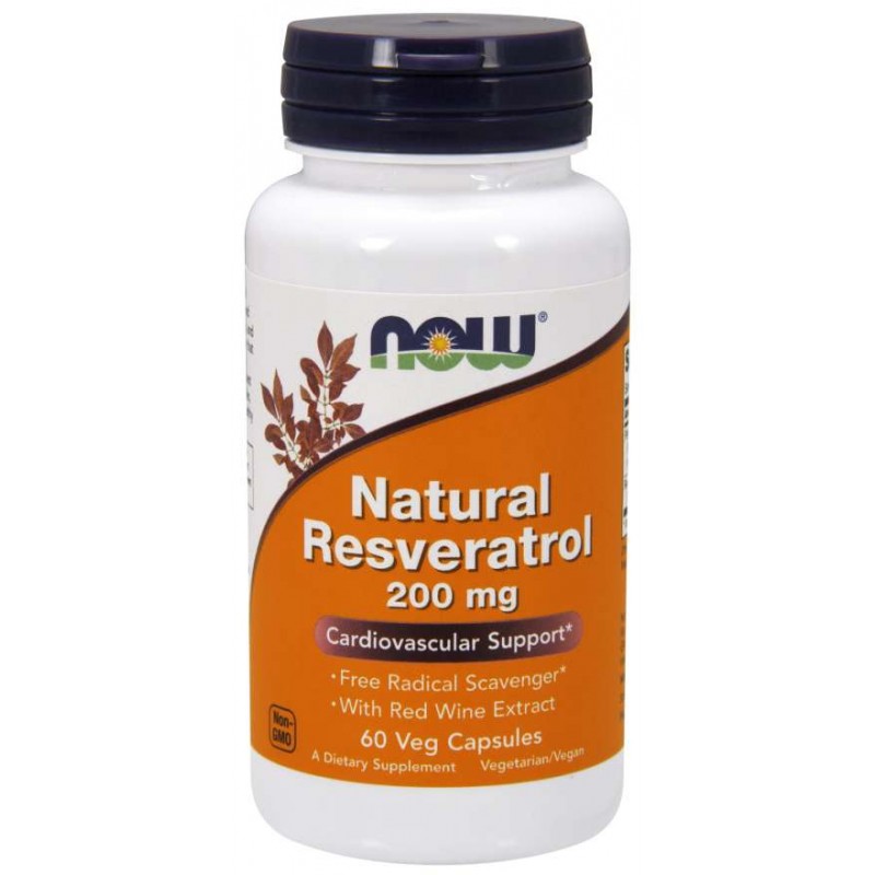 Natural Resveratrol 200 mg (60 kaps.)