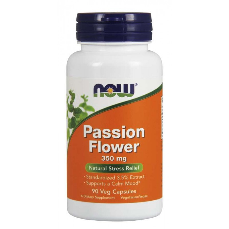 Passion Flower 350 mg - Ekstrakt z Męczennicy Cielistej (90 kaps.)