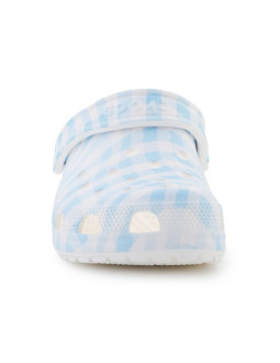 Klapki crocs classic gingham clog w 211006 2