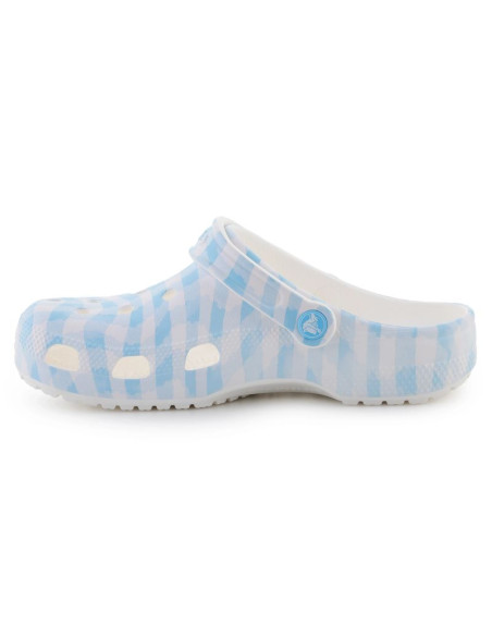 Klapki crocs classic gingham clog w 211006