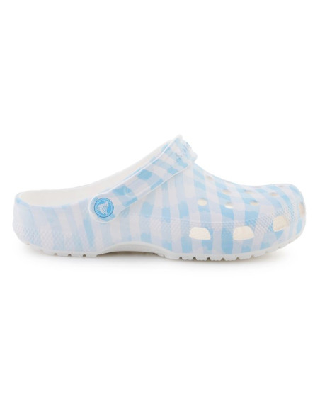 Klapki crocs classic gingham clog w 211006