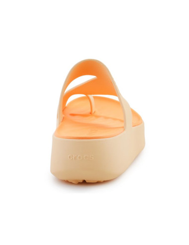 Japonki crocs getaway platform toe loop w