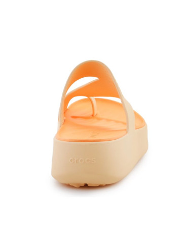 Japonki crocs getaway platform toe loop w