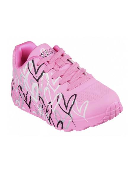 Buty skechers x jgoldcrown uno lite - metallic love jr