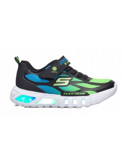 Buty skechers s lights: flex-glow-dezlo jr 400016l 2