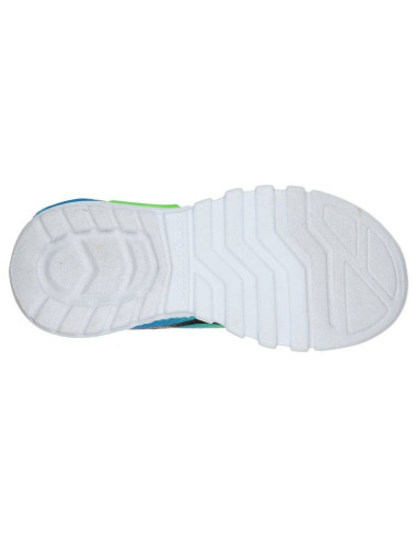 Buty skechers s lights: flex-glow-dezlo jr 400016l