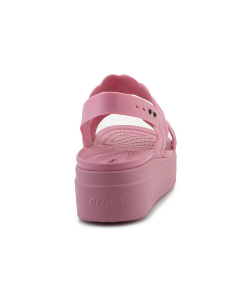 Sandały crocs brooklyn woven low wedge w 209977