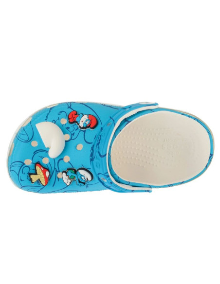 Klapki crocs classic smurfs clog jr 210821