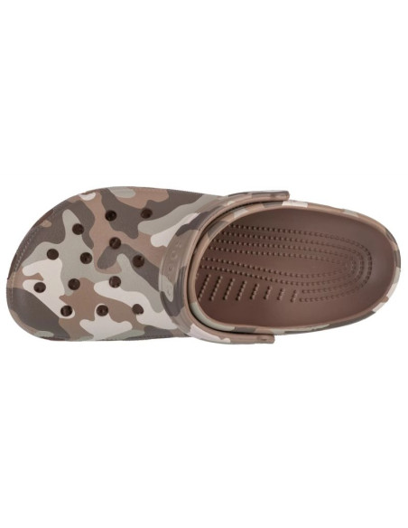 Klapki crocs classic printed camo clog m