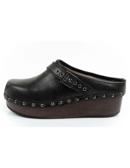 Klapki drewniaki scholl iconic w