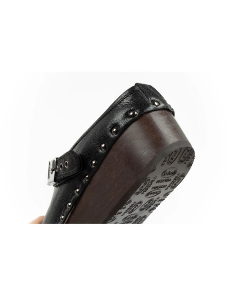 Klapki drewniaki scholl iconic w