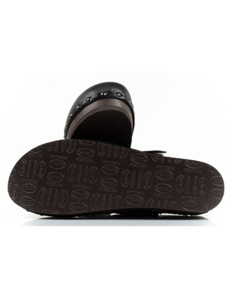 Klapki drewniaki scholl iconic w