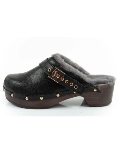 Klapki drewniaki scholl iconic w