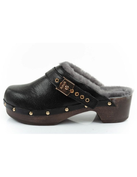 Klapki drewniaki scholl iconic w