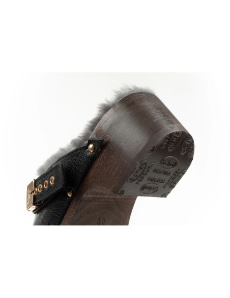 Klapki drewniaki scholl iconic w