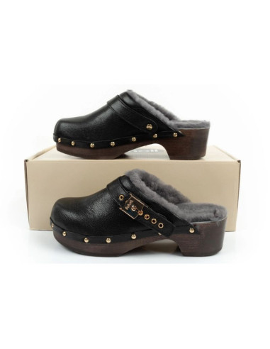 Klapki drewniaki scholl iconic w