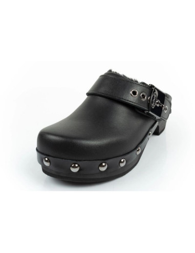 Klapki drewniaki scholl iconic w