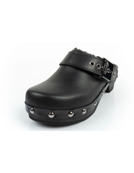 Klapki drewniaki scholl iconic w