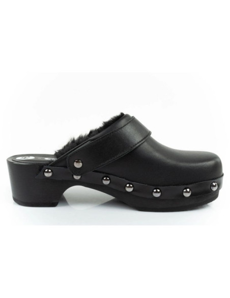 Klapki drewniaki scholl iconic w