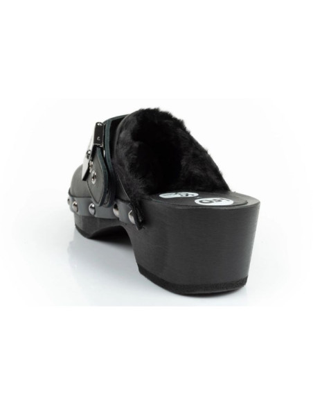 Klapki drewniaki scholl iconic w