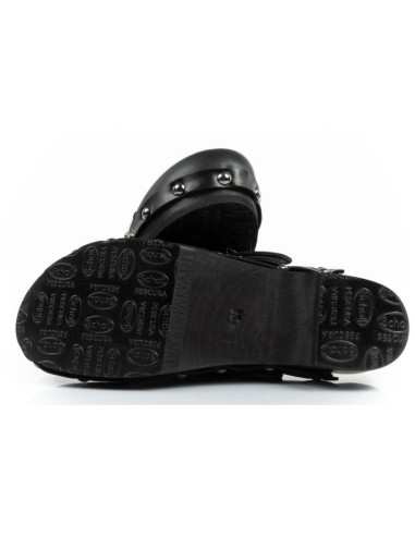 Klapki drewniaki scholl iconic w