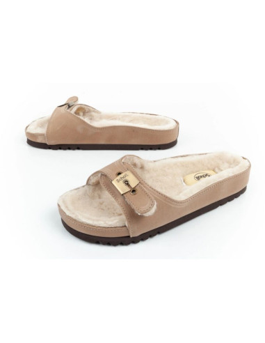 Klapki drewniaki scholl pescura iconic w