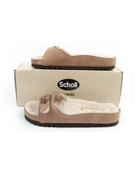 Klapki drewniaki scholl pescura iconic w