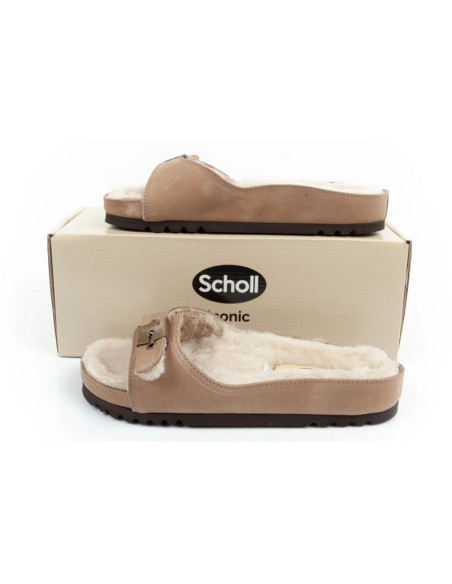 Klapki drewniaki scholl pescura iconic w