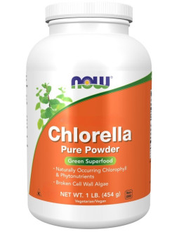 Now Foods Chlorella Powder - Chlorella Proszek (454 G)