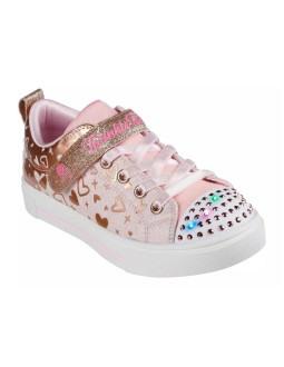 Buty skechers s lights® twinkle sparks heather charm jr