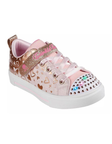 Buty skechers s lights® twinkle sparks heather charm jr
